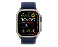 Apple Opaska Trail 44-49mm S/M naturalny tytan/niebieski - 1284437 - zdjęcie 2